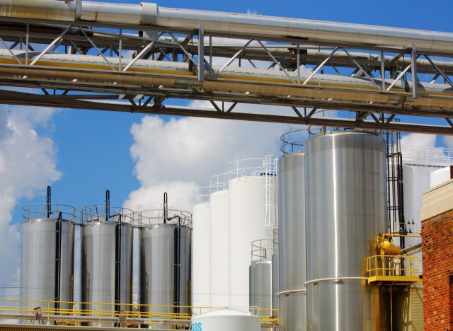 industrial milk plant
