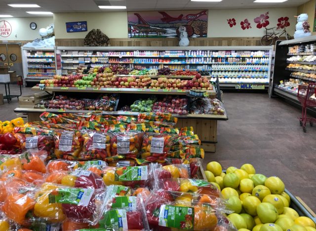 interior of trader joe's store