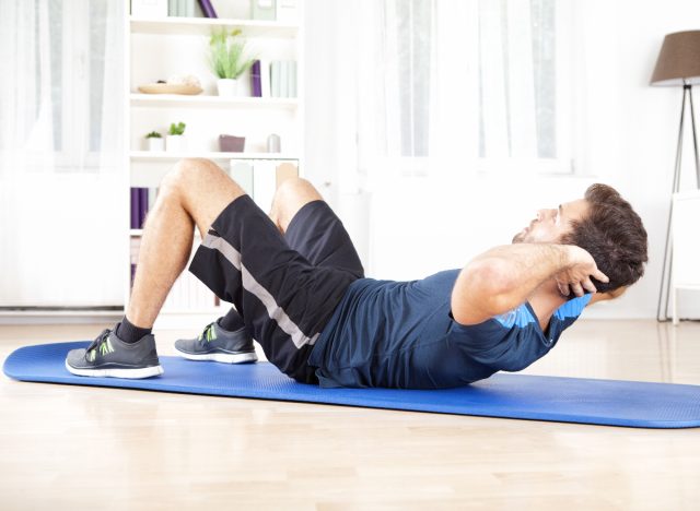 situps exercise to get rid of your beer gut