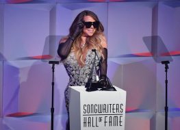 mariah carey at songwriters hall of fame