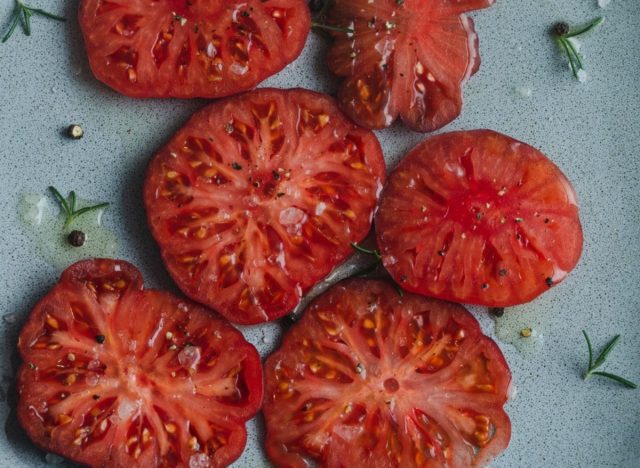 tomates en escabeche