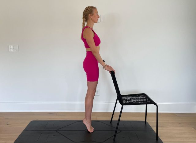 parallel thigh exercise