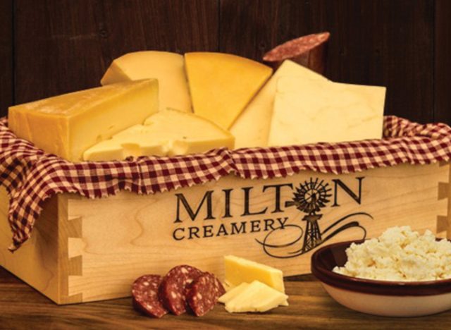 paris brothers' milton creamery cheeses
