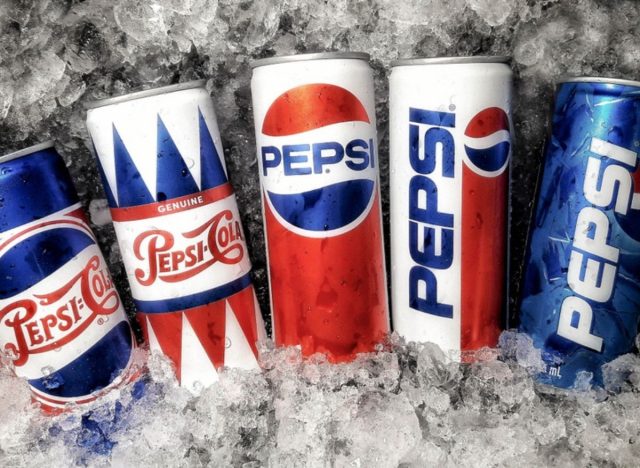 pepsi cans