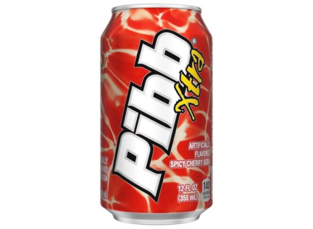 pibb xtra soda can