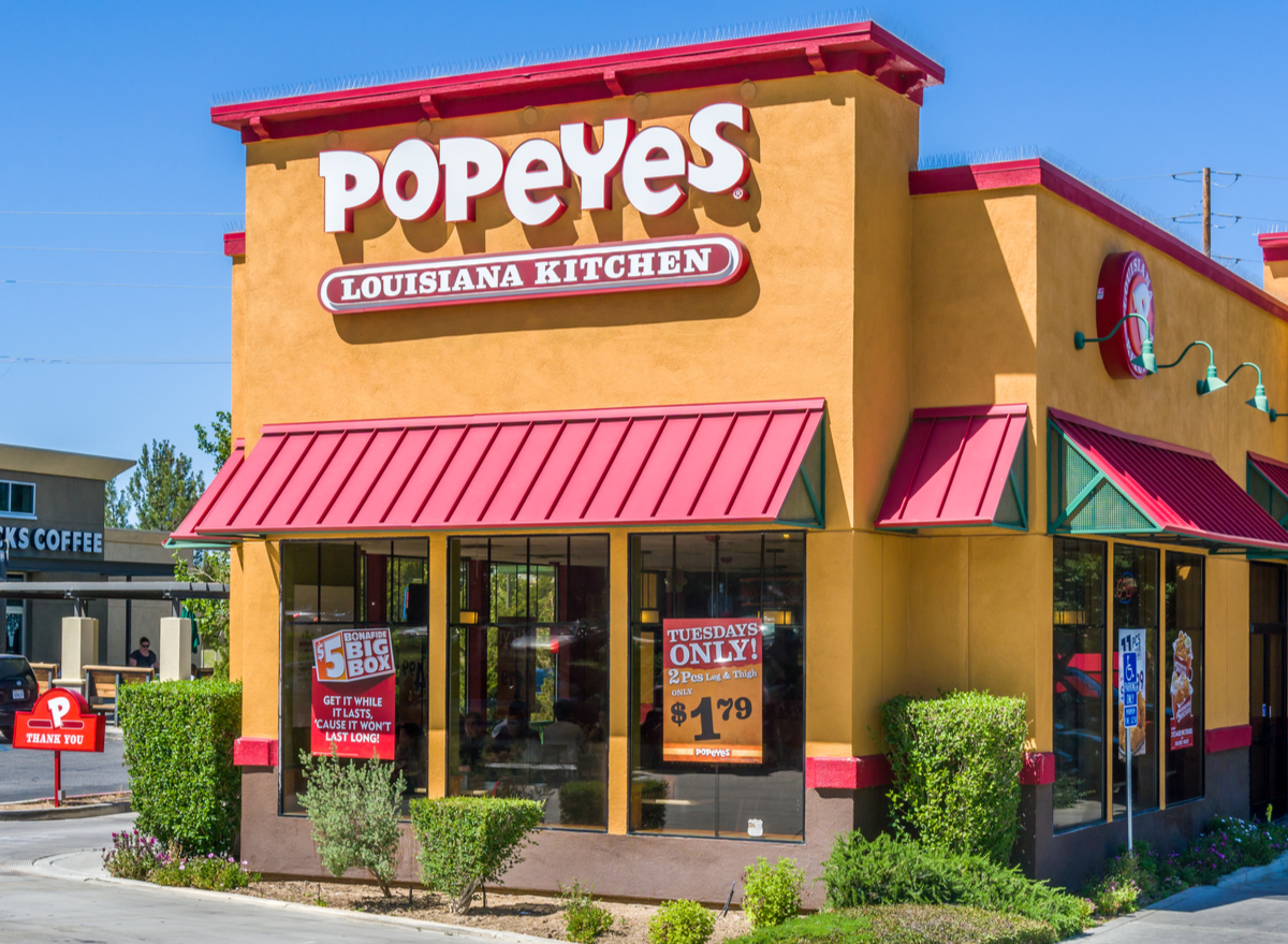 Popeyes Brings Back Flounder Fish Sandwich