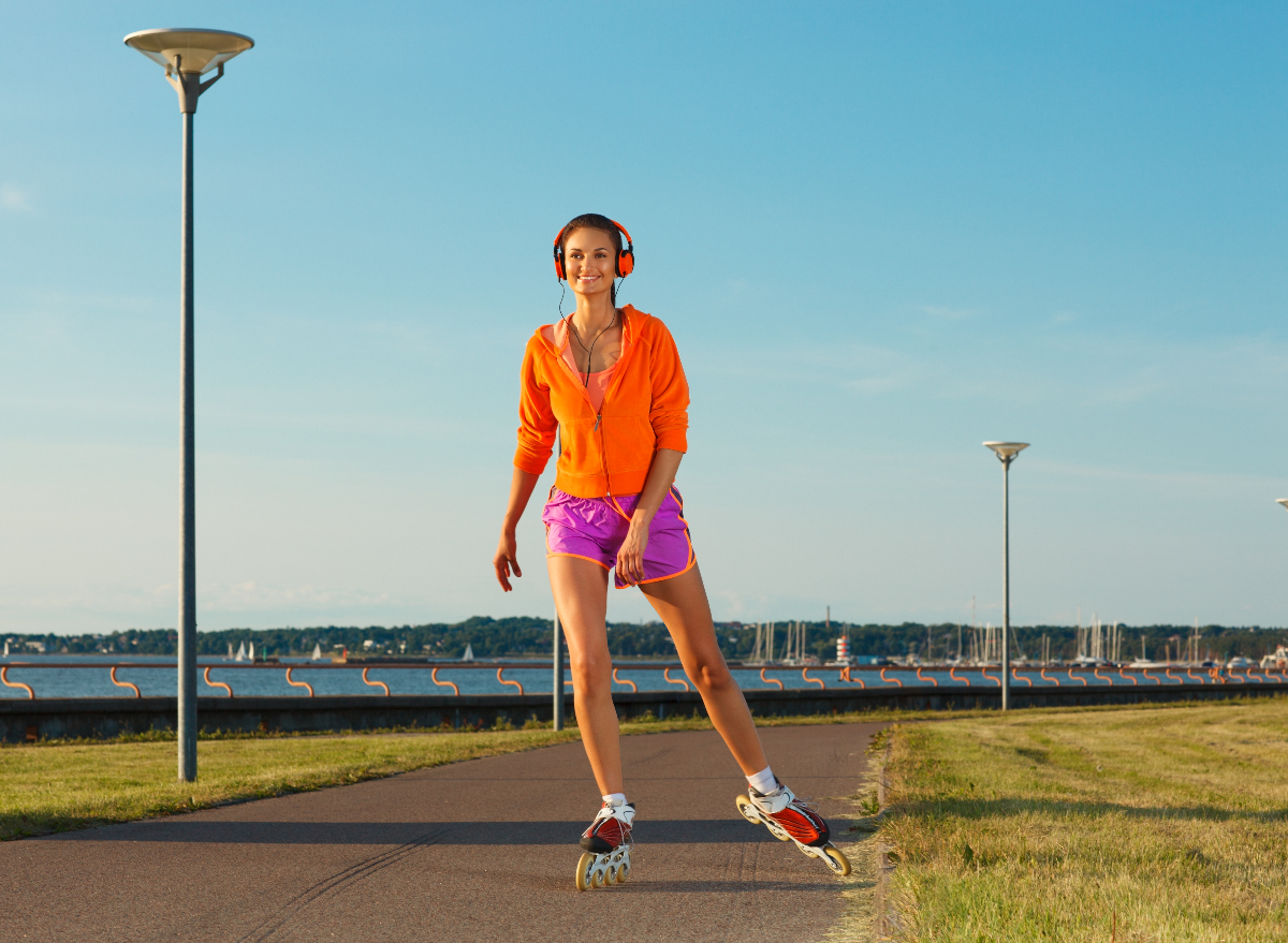 The 1 Roller Skating Workout That’ll Get Your Legs Into Shape — Eat This Not That