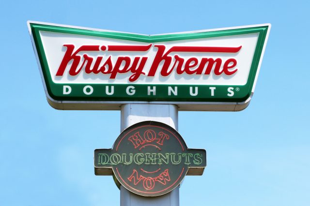 Krispy Kreme sign