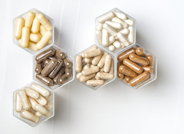 various supplements adding years to your life