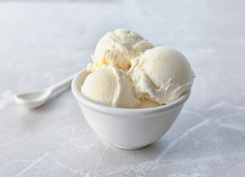 vanilla ice cream