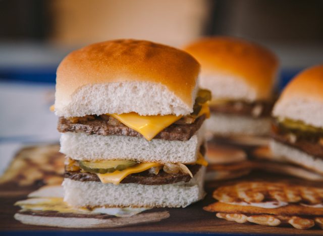 white castle burger