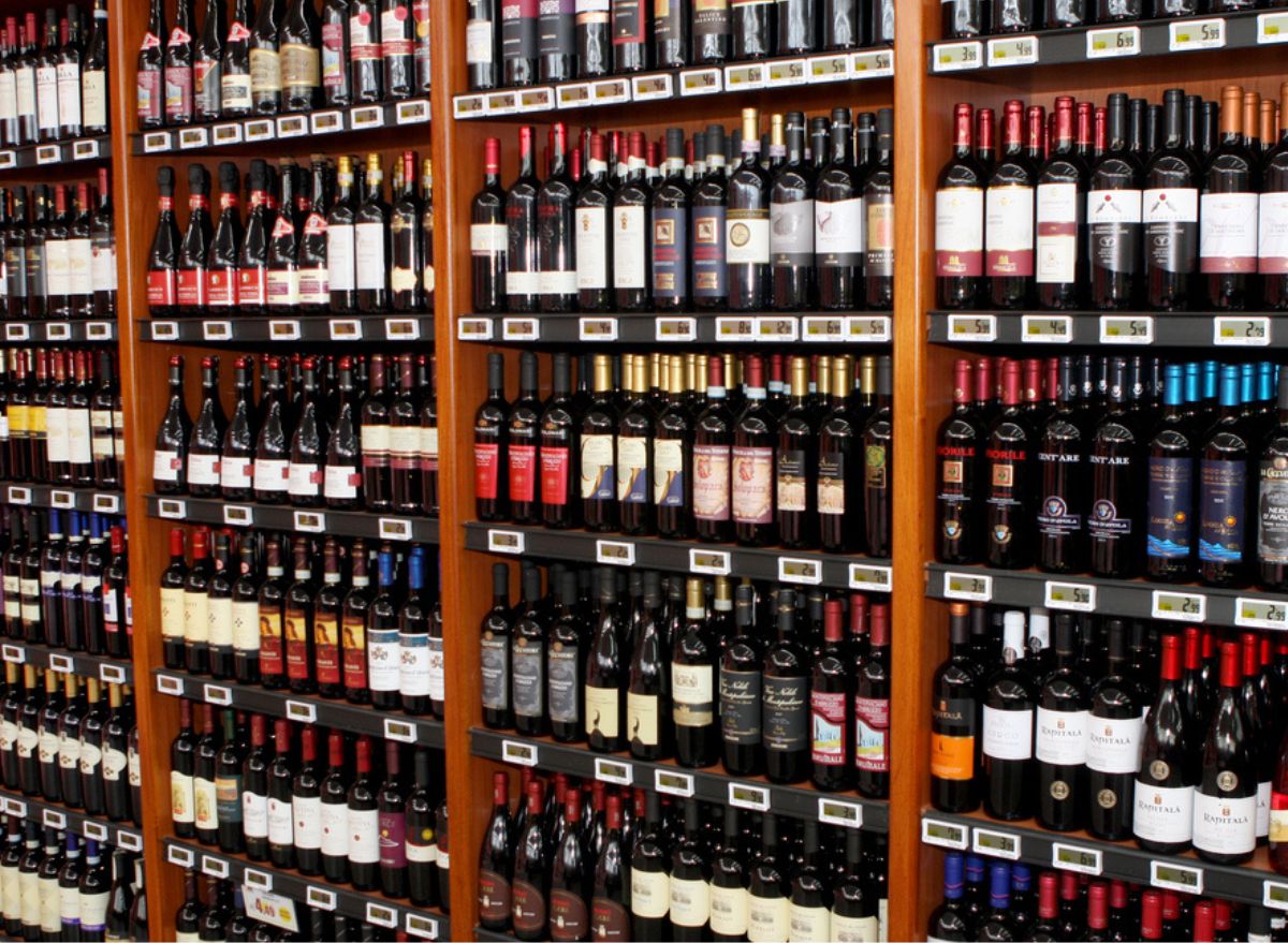 Wine aisle