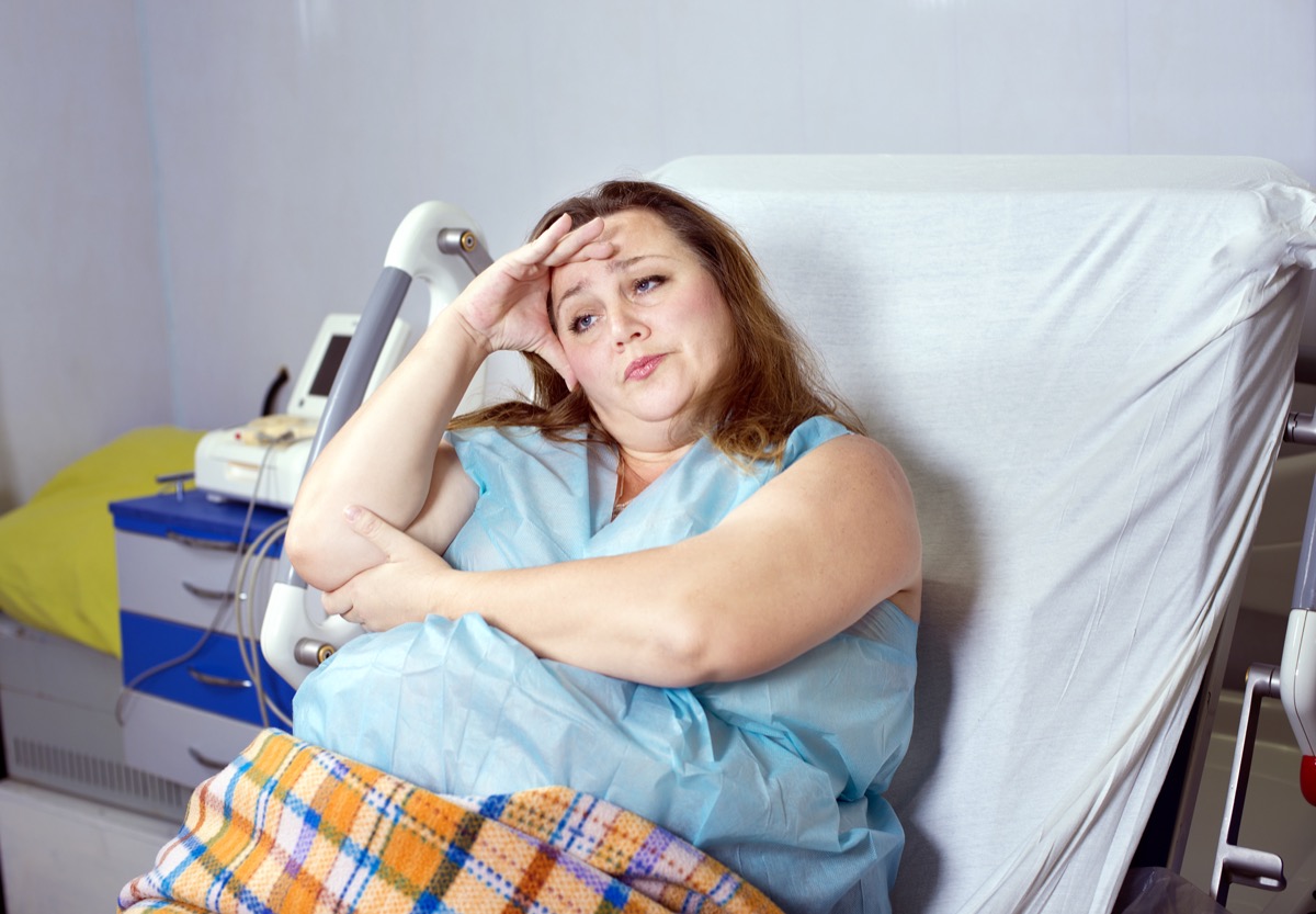 Sad,Woman,In,The,Hospital,,Obesity,Treatment,In,Hospital,