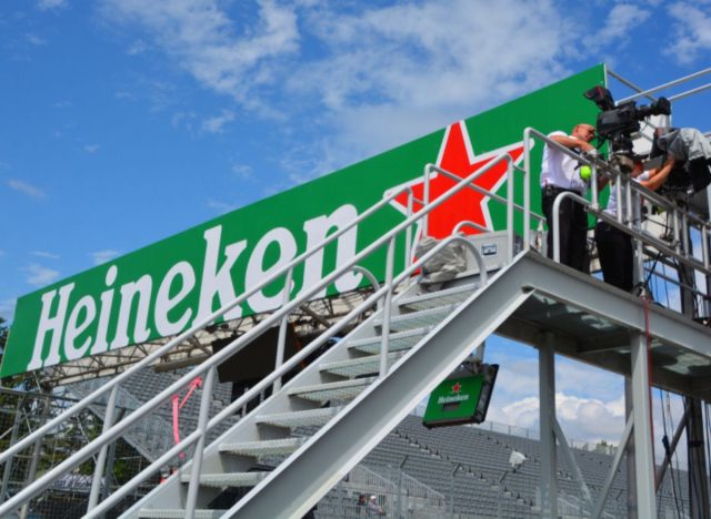 Beer at a Formula 1 Race