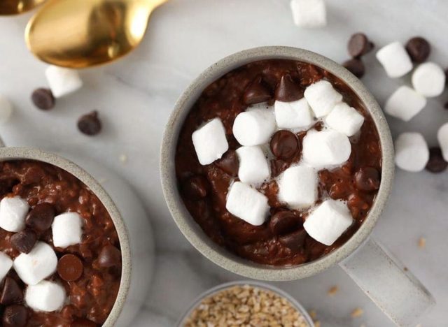 Hot Cocoa Steel Cut Oats