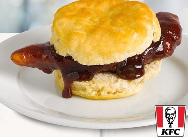 KFC buscuit sandwich