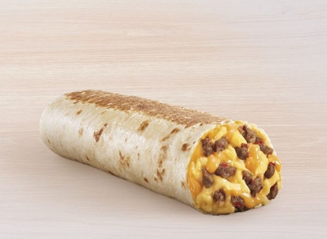 Taco Bell Toasted Burrito