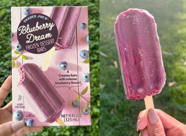 Trader Joe's Blueberry Dream Frozen Dessert Bars