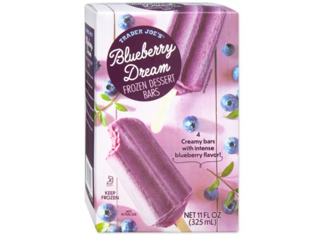 Trader Joe's Blueberry Dream Frozen Dessert Bars
