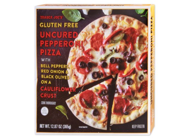 Trader Joe's Gluten Free Uncured Pepperoni Pizza