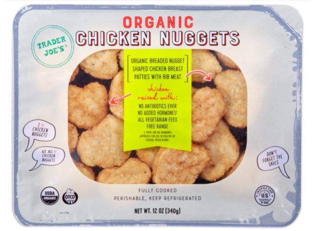 Trader Joe's Organic Chicken Nuggets