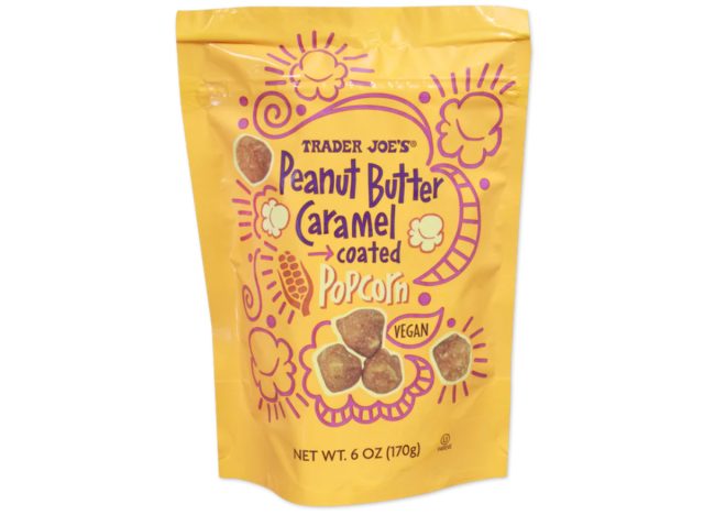 Trader Joe's Peanut Butter Caramel Coated Popcorn