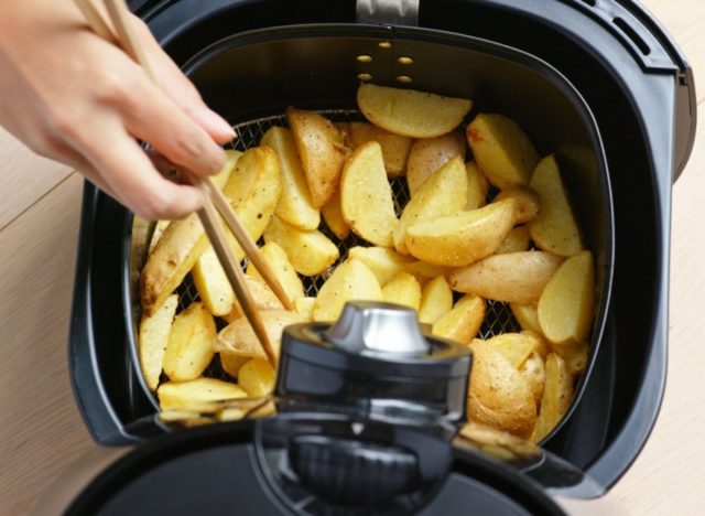 air fried potatoes