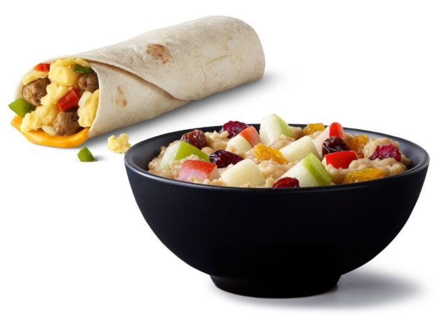 best mcdonalds breakfast wrap oatmeal