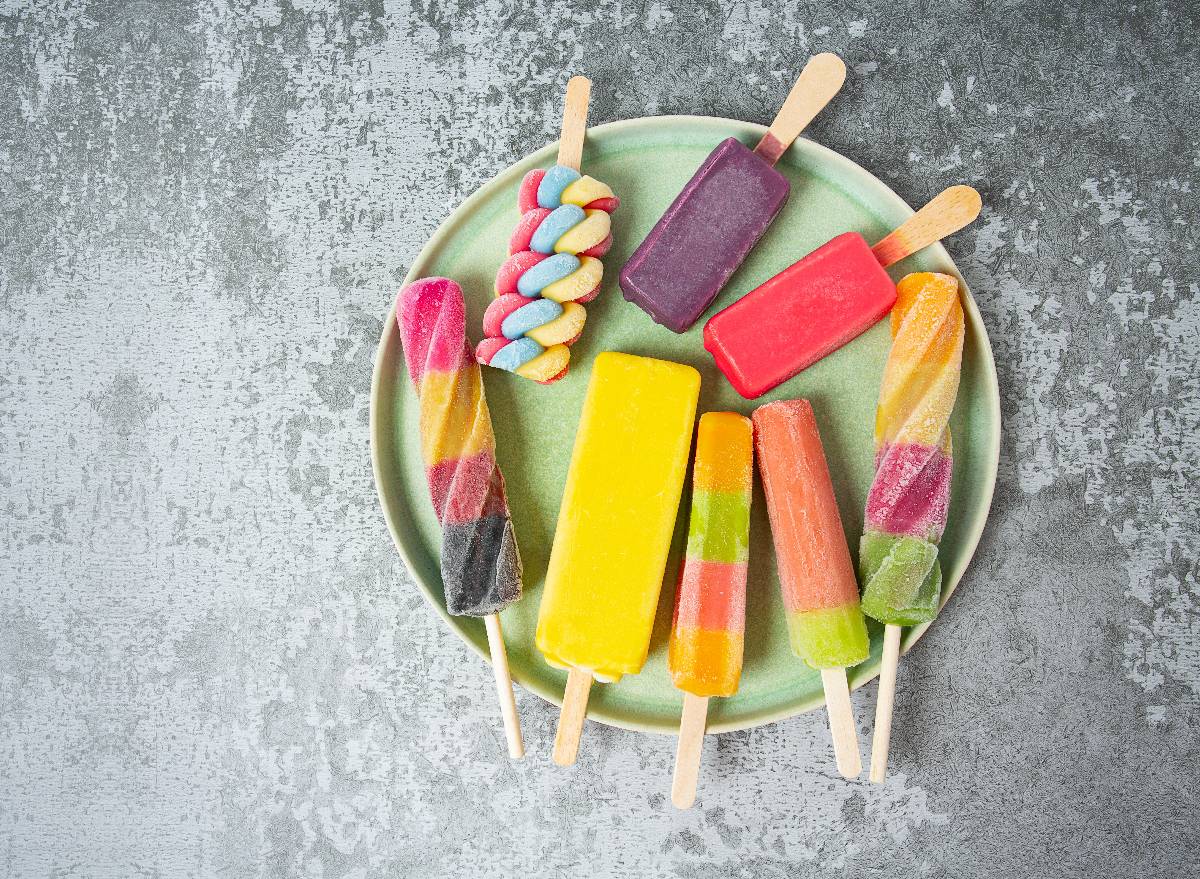 Are ice pops full of sugar?