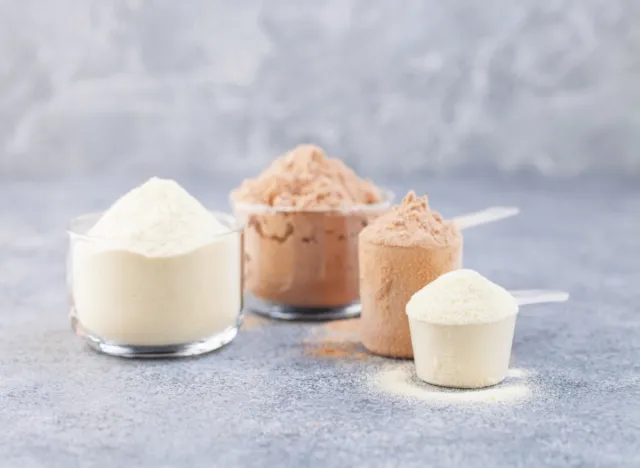 different protein powders