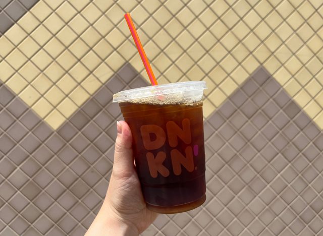 dunkin iced coffee