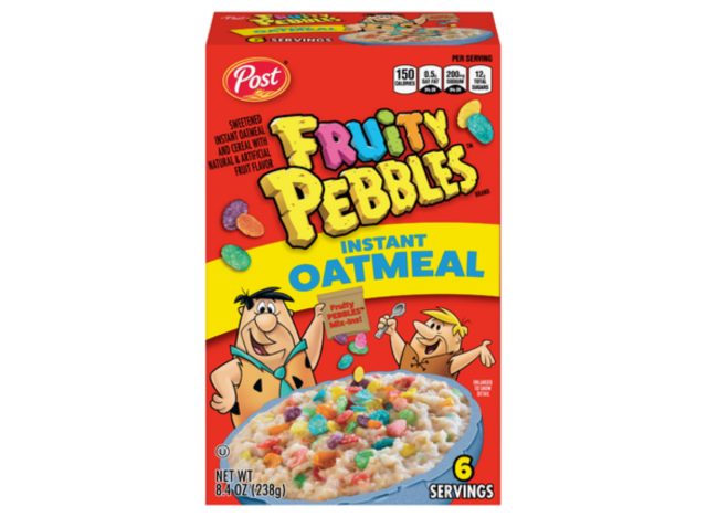 fruity pebbles instant oatmeal