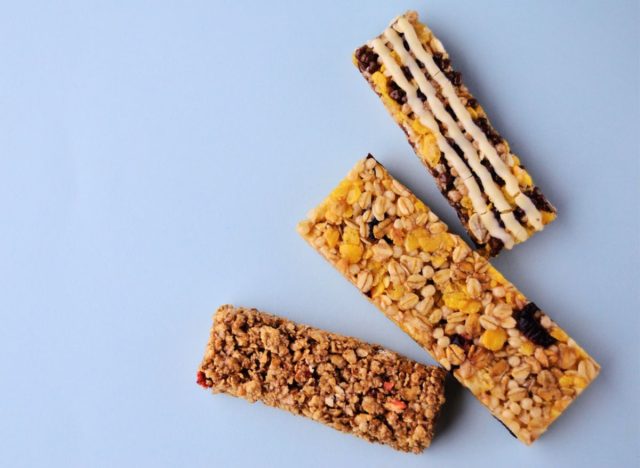 granola bars-unhealthiest foods
