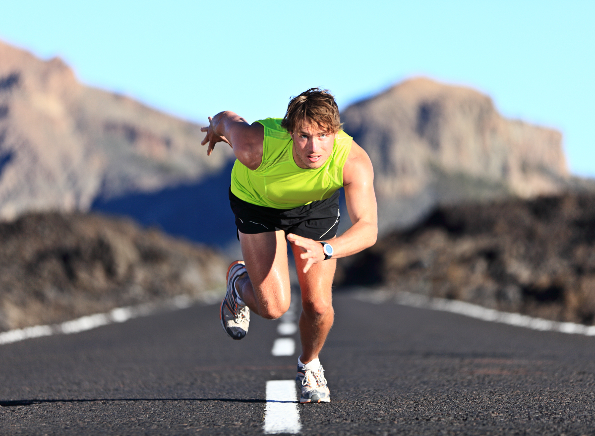 runner demonstrating how to boost your athletic performance