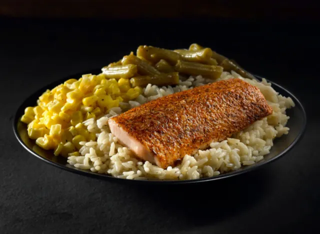 john silver long grilled salmon meal