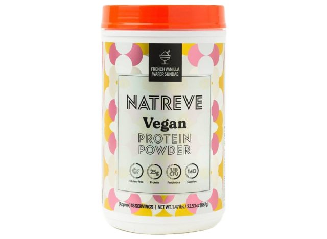 natreve french vanilla wafer sundae protein powder