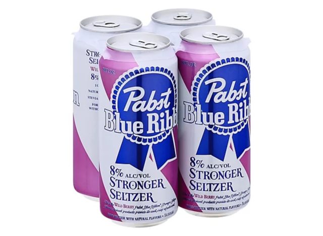 pabst blue ribbon stronger seltzesr wild berry