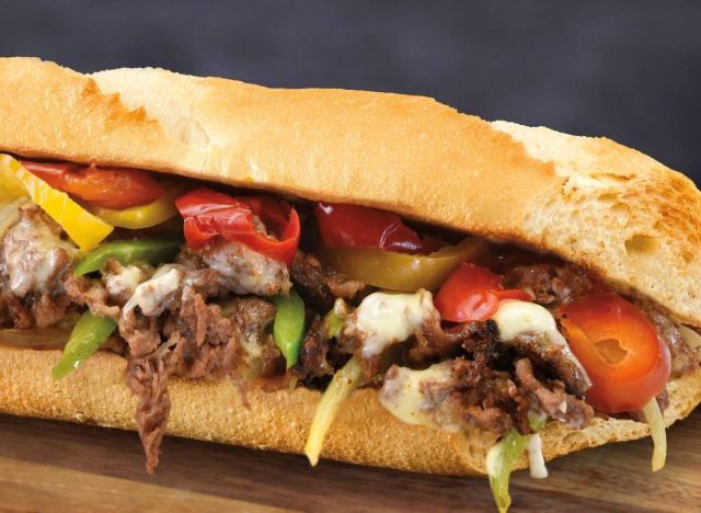 Quiznos new philly steak