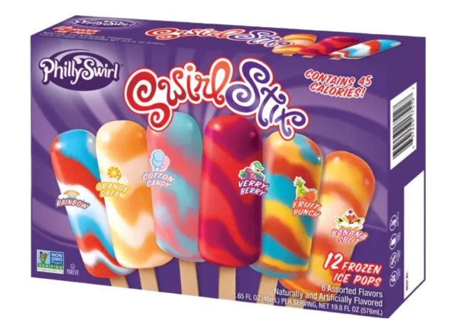 phillyswirl swirl stix frozen ice pops