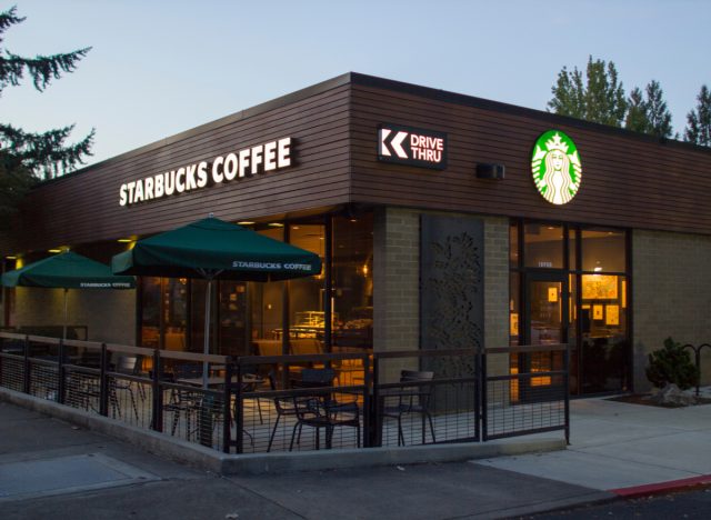starbucks coffee exterior