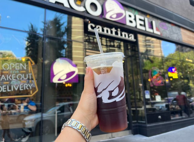 taco bell iced coffee