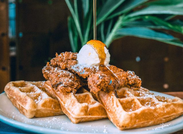 tupelo honey fried chicken and waffles