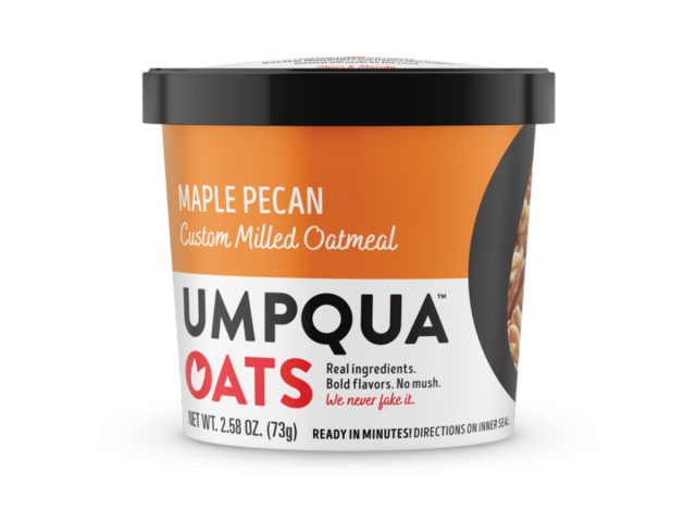 umpqua oats maple pecan oatmeal cup