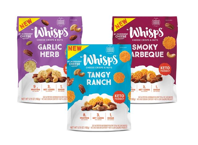 whisps cheese crisps & nuts