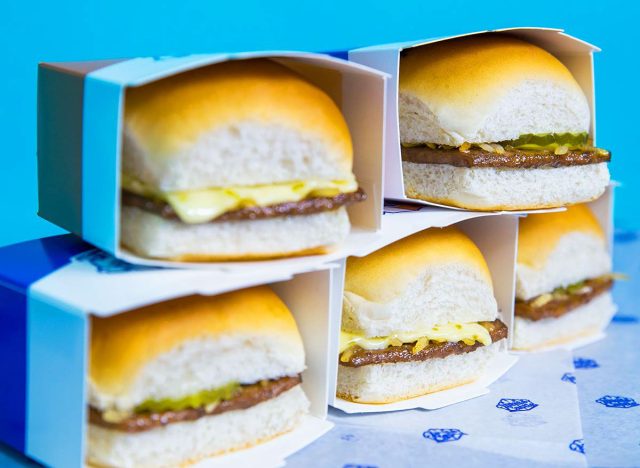 white castle slider