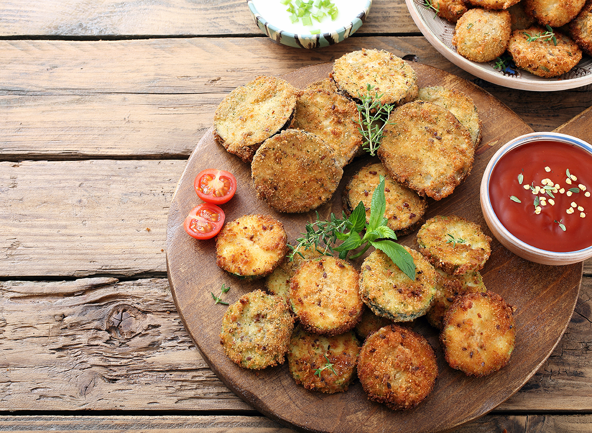 Fried zucchini