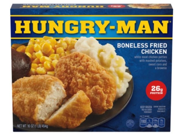 Hungry-Man Boneless Fried Chicken Frozen Meal