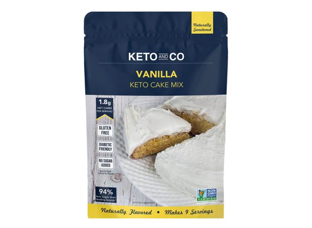 Keto & Co Vanilla Cake Mix