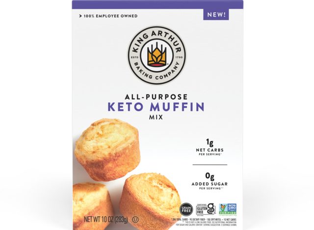 King Arthur Keto muffin mix