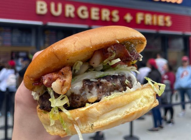 PBJ Burger at Citizens Bank Park